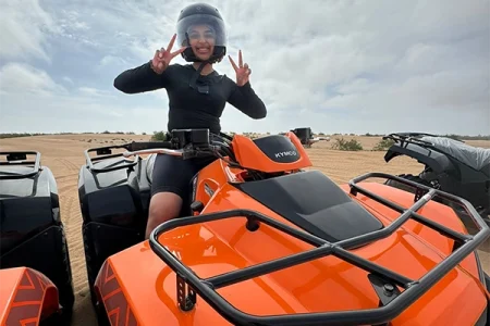 Desert & Beach Quad Biking Tour + Hammam Massage