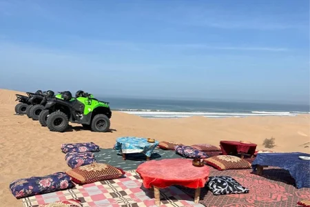 Full Day Desert & Beach Quad Biking Tour with Lunch